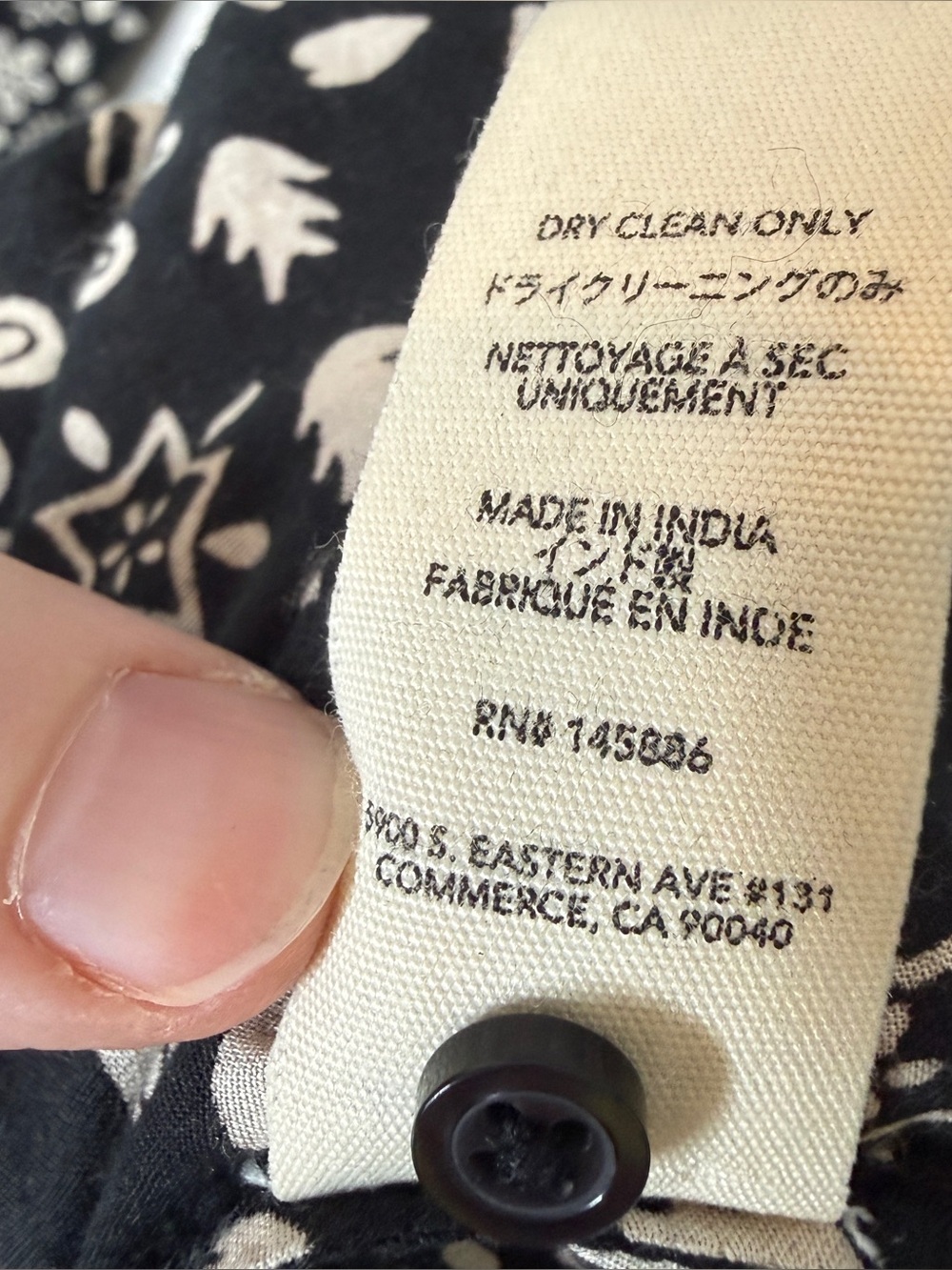 The Great. The Joy Maxi Dress Black Folk Print size 1 /‎ Small Cottagecore Fairy - Picture 8 of 8